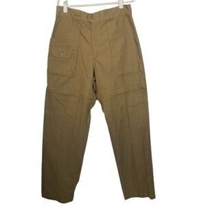 Cabelas Mens Convertible Hiking Pants Size 36 Gorpcore Granola Outdoor Camping